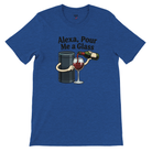 Retro sarcasm wine shirt – unfiltered and proud