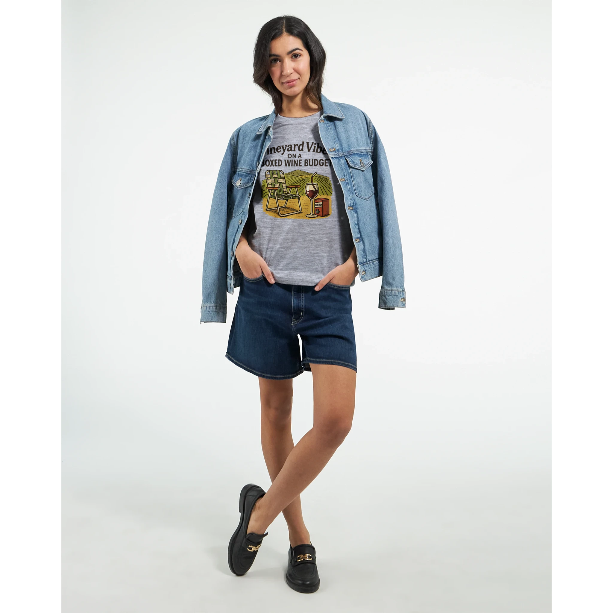 Retro sarcasm wine shirt – unfiltered and proud