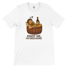 Retro sarcasm wine shirt – unfiltered and proud