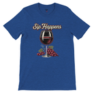 Retro sarcasm wine shirt – unfiltered and proud