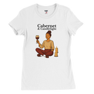 Cozy wine night tee for women who snack, sip, and skip the drama. Comfy vibes, bougie energy.