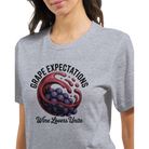 Retro sarcasm wine shirt – unfiltered and proud