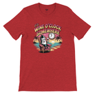 Retro sarcasm wine shirt – unfiltered and proud