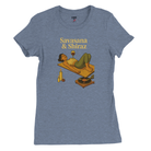 Cozy wine night tee for women who snack, sip, and skip the drama. Comfy vibes, bougie energy.