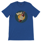 Retro sarcasm wine shirt – unfiltered and proud