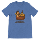 Retro sarcasm wine shirt – unfiltered and proud