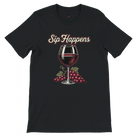 Retro sarcasm wine shirt – unfiltered and proud