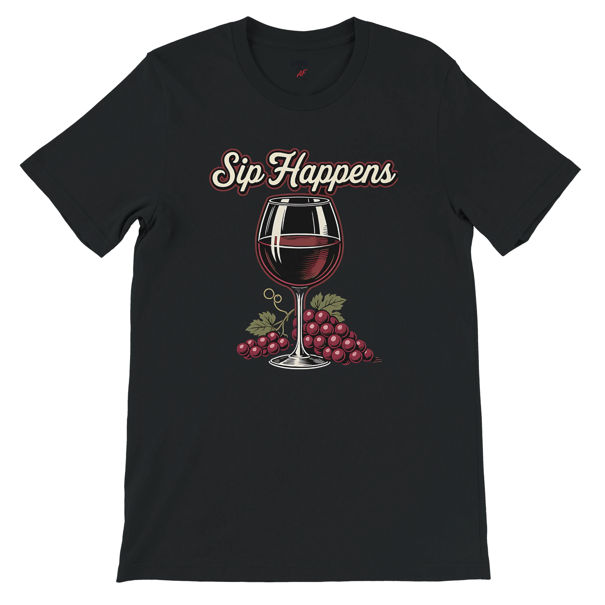 Retro sarcasm wine shirt – unfiltered and proud