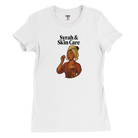 Cozy wine night tee for women who snack, sip, and skip the drama. Comfy vibes, bougie energy.
