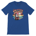 Retro sarcasm wine shirt – unfiltered and proud