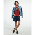 Retro sarcasm wine shirt – unfiltered and proud