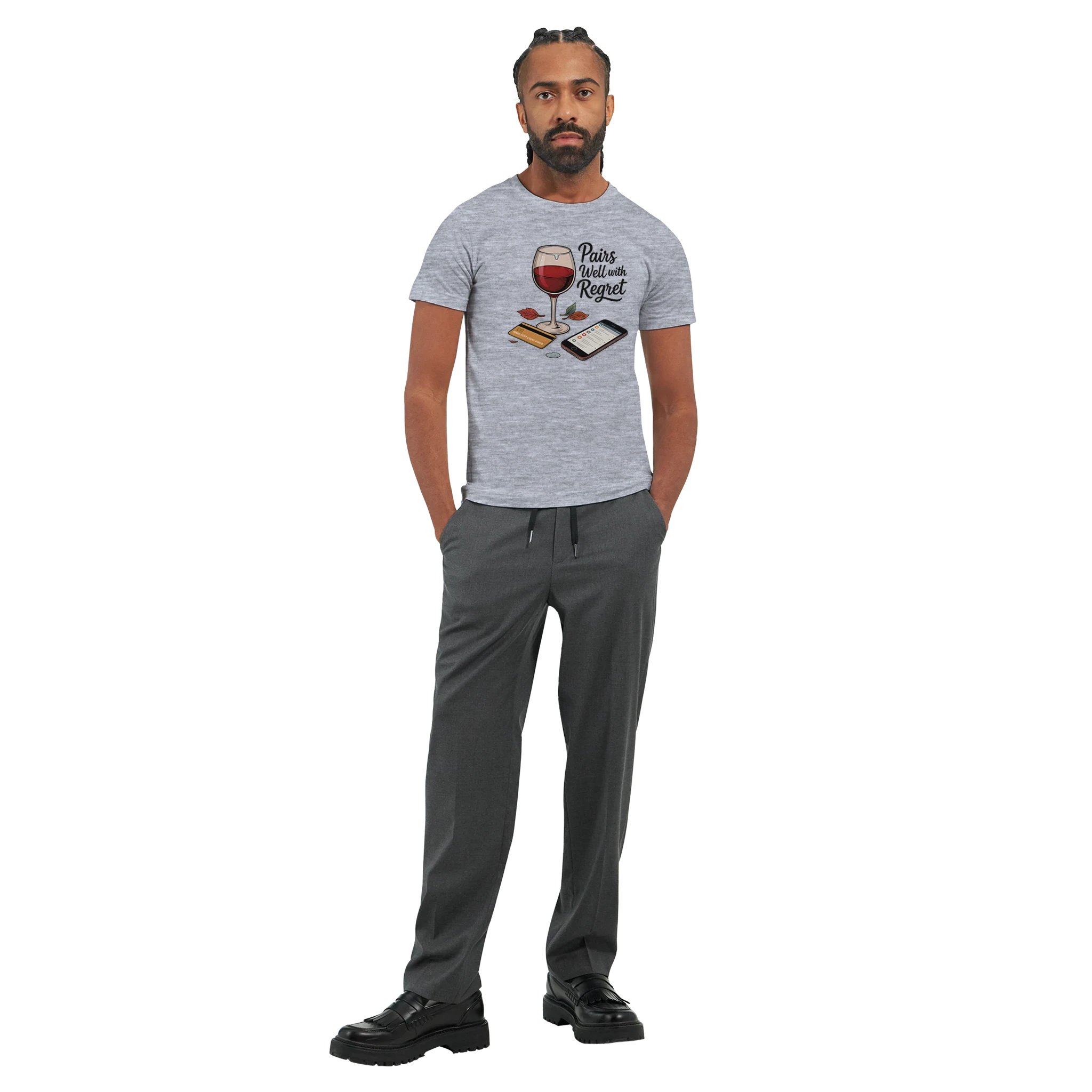 Retro sarcasm wine shirt – unfiltered and proud
