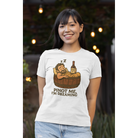 Retro sarcasm wine shirt – unfiltered and proud
